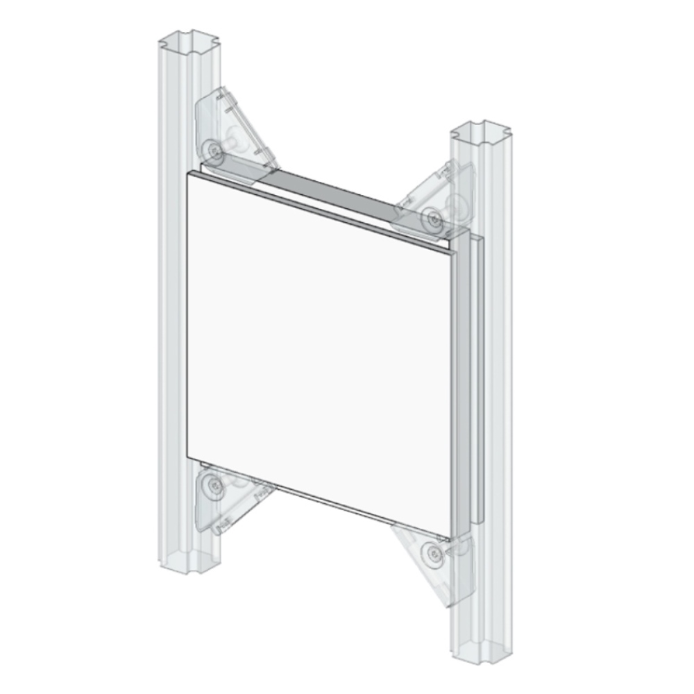 Монтажная пластина Omni для крепления дополнительных элементов 10002000 2 Монтажная пластина Omni для крепления дополнительных элементов 10002000 — изображение 2