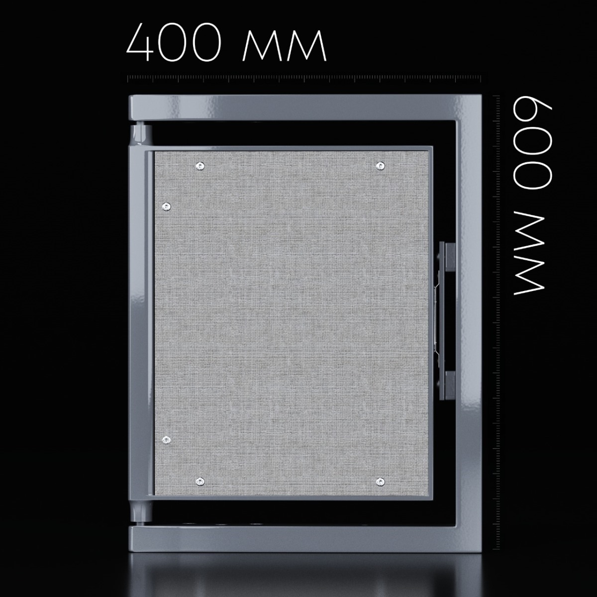 Люк одностворчатый Shagma 40х60 ревизионный под плитку ЛС400x600В 5 Люк одностворчатый Shagma 40х60 ревизионный под плитку ЛС400x600В — изображение 5