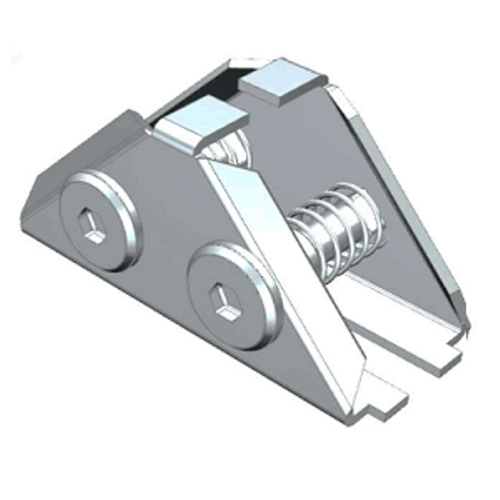 Соединение угловое Wallbox Хром WB 90102 1 Соединение угловое Wallbox Хром WB 90102