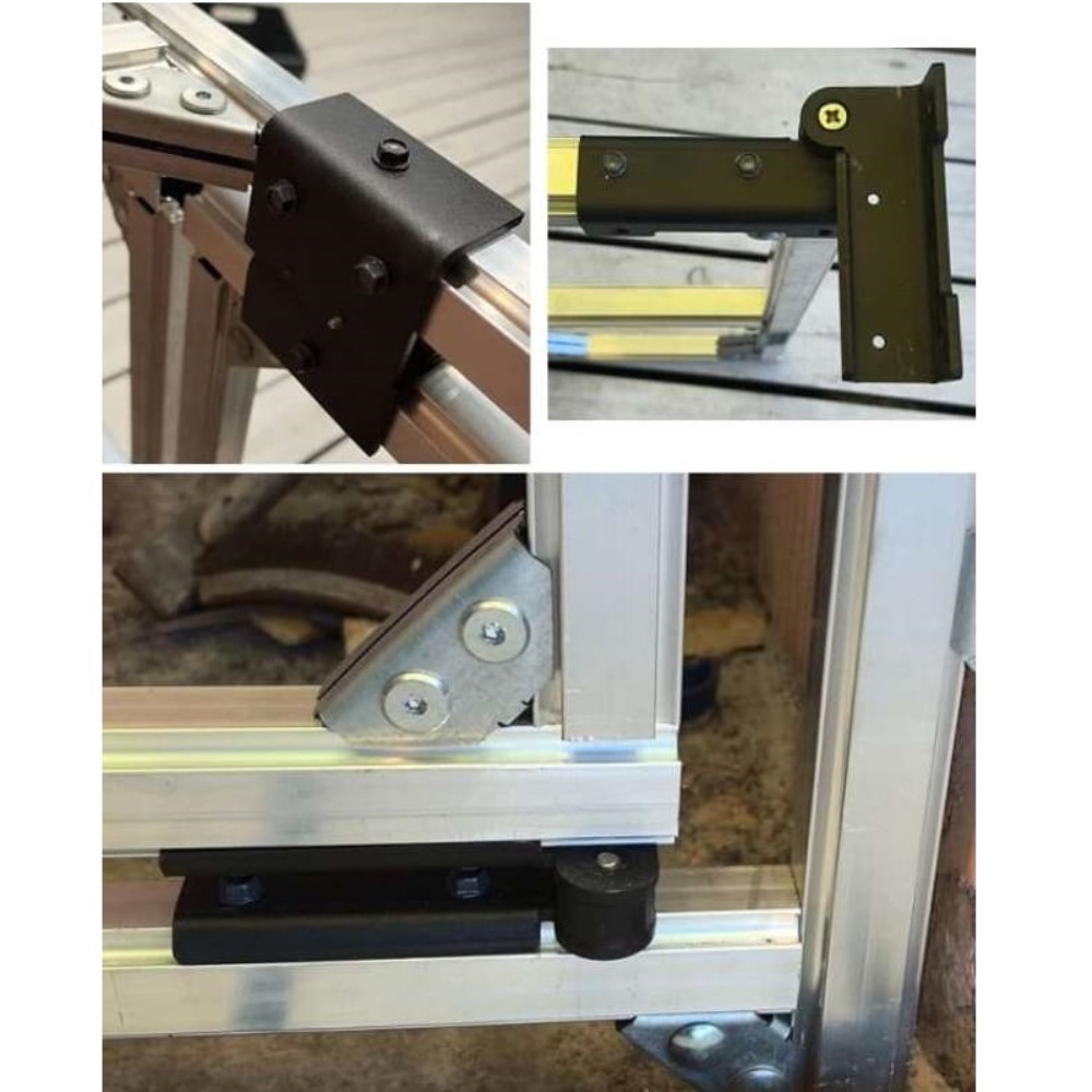 Комплект петель Wallbox для профиля WB 90200 2 Комплект петель Wallbox для профиля WB 90200 — изображение 2