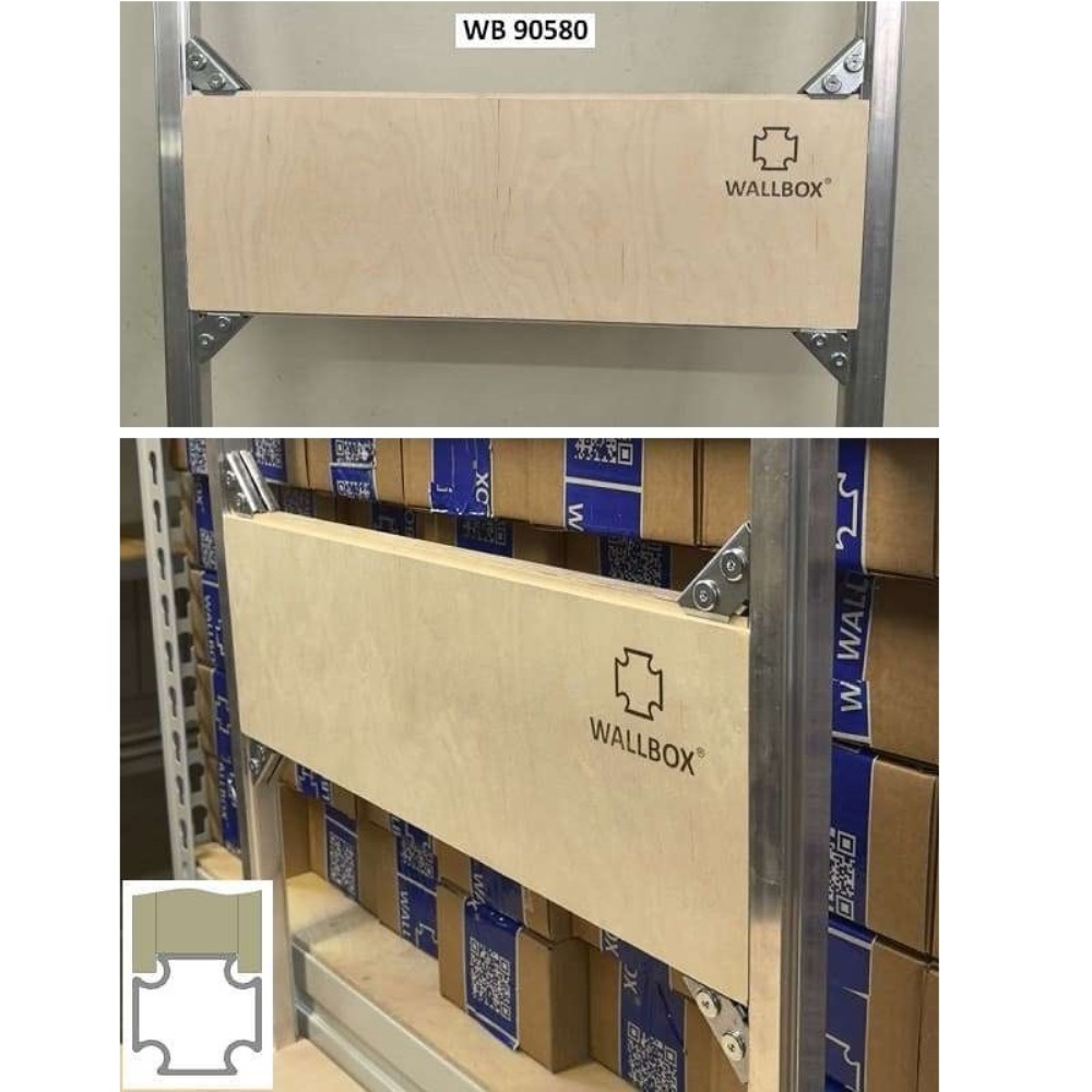 Монтажная пластина Wallbox большая для скрытых и внешних фитингов WB 90580 4 Монтажная пластина Wallbox большая для скрытых и внешних фитингов WB 90580 — изображение 4